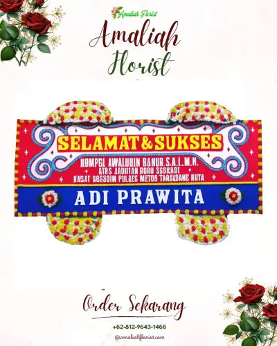 Karangan Bunga Ucapan Selamat di Koto Baru Nan Xx